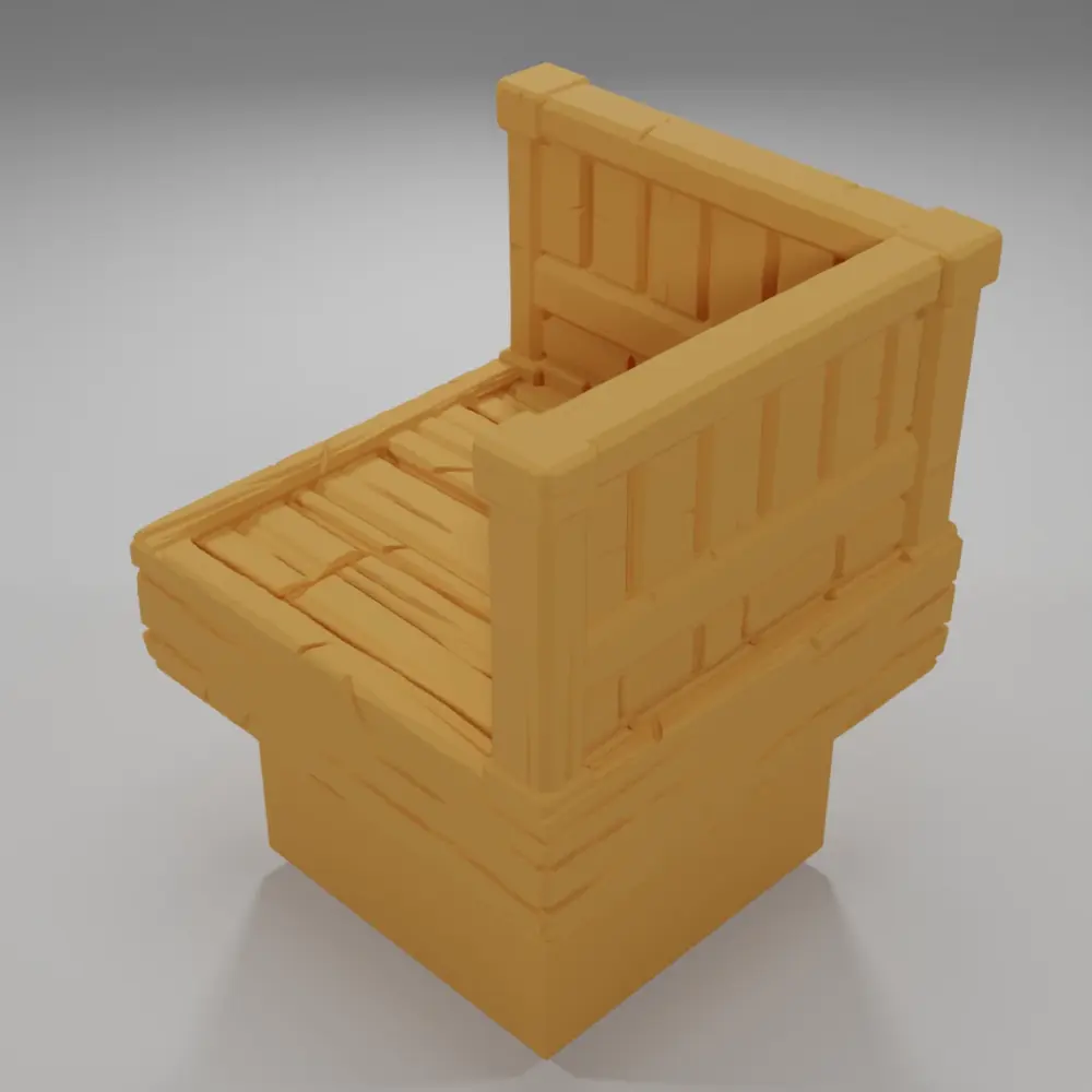Balcony Angle - Medieval Town Part 2 - Dungeon Blocks