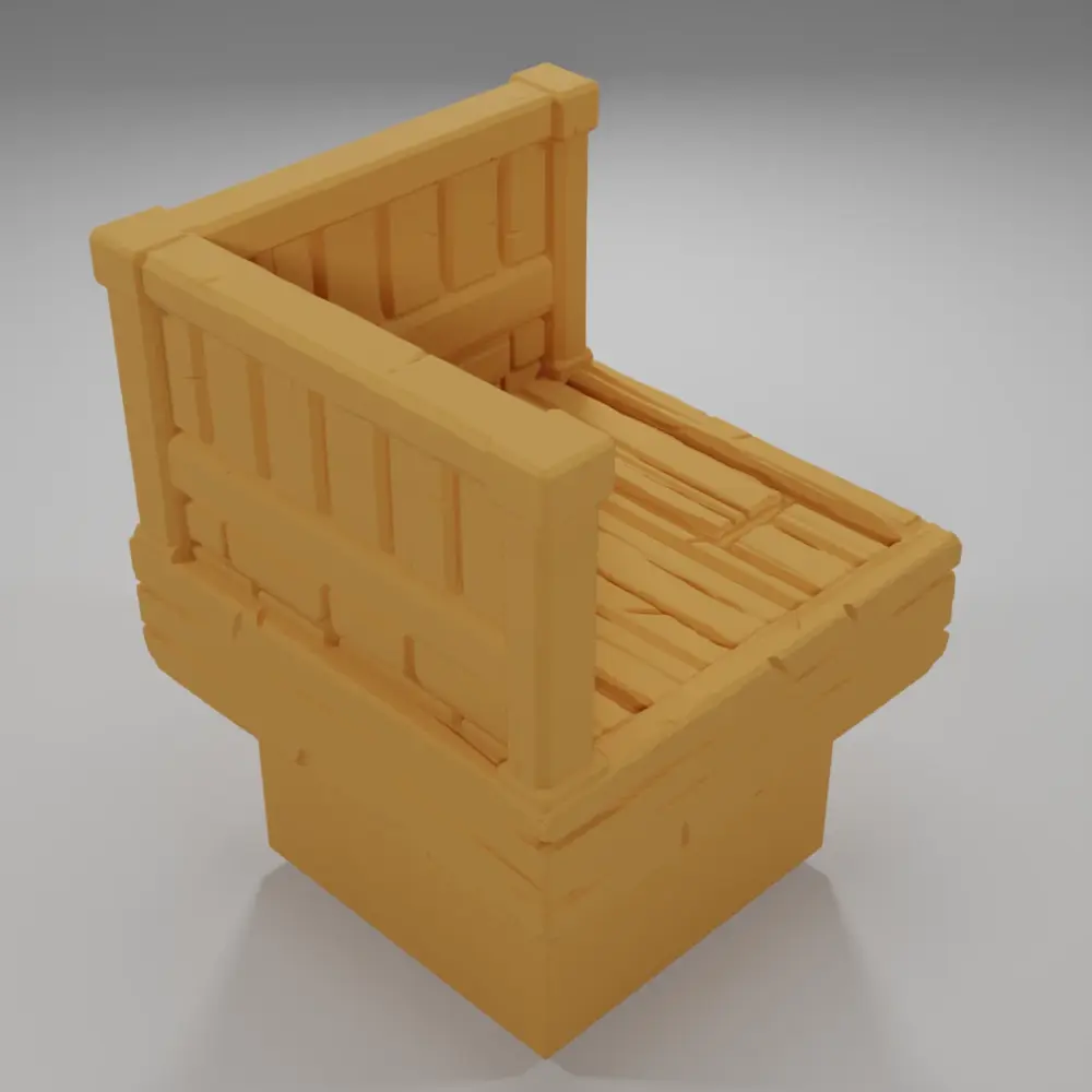 Balcony Angle - Medieval Town Part 2 - Dungeon Blocks
