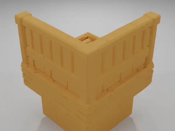 Dirt Ground Big Rocks 1 - Ramparts & Ruins - Dungeon Blocks