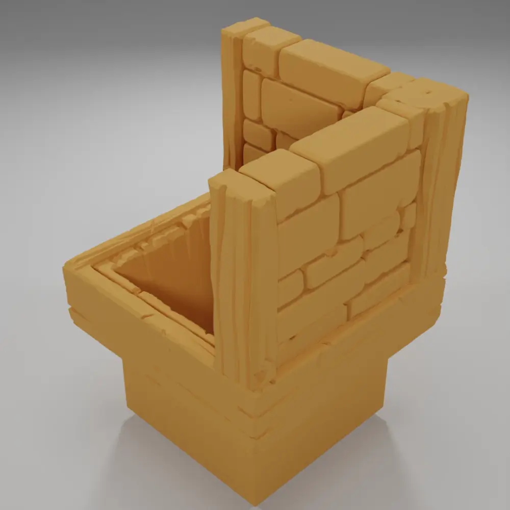 Ladder Down - Medieval Town Part 2 - Dungeon Blocks