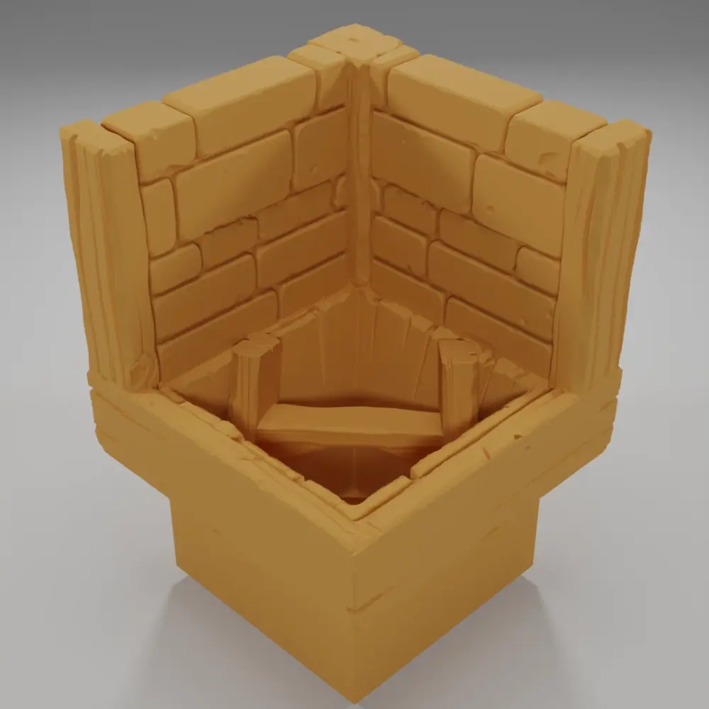 Ladder Down - Medieval Town Part 2 - Dungeon Blocks