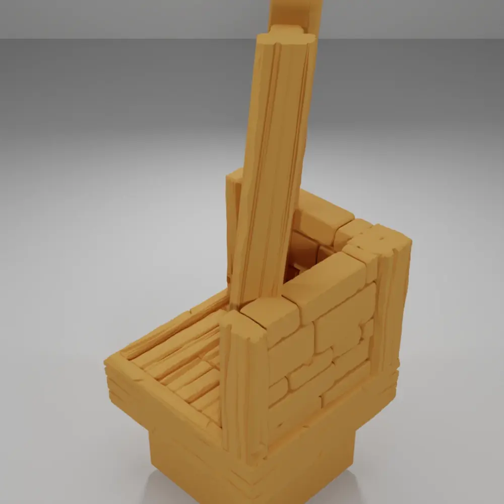 Ladder - Medieval Town Part 2 - Dungeon Blocks