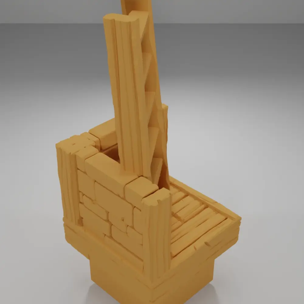 Ladder - Medieval Town Part 2 - Dungeon Blocks