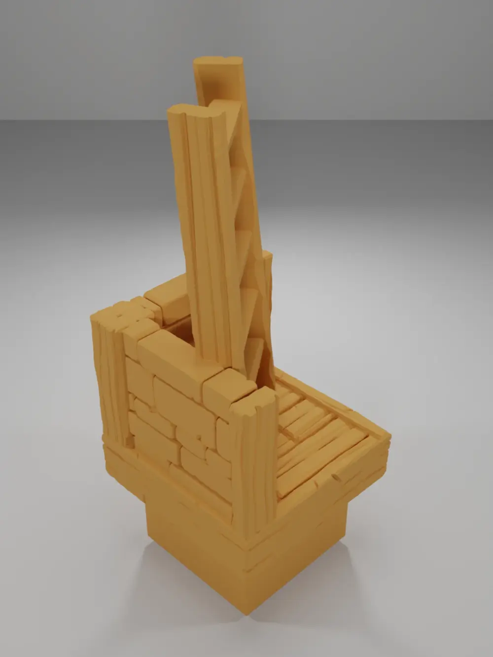 Ladder - Medieval Town Part 2 - Dungeon Blocks