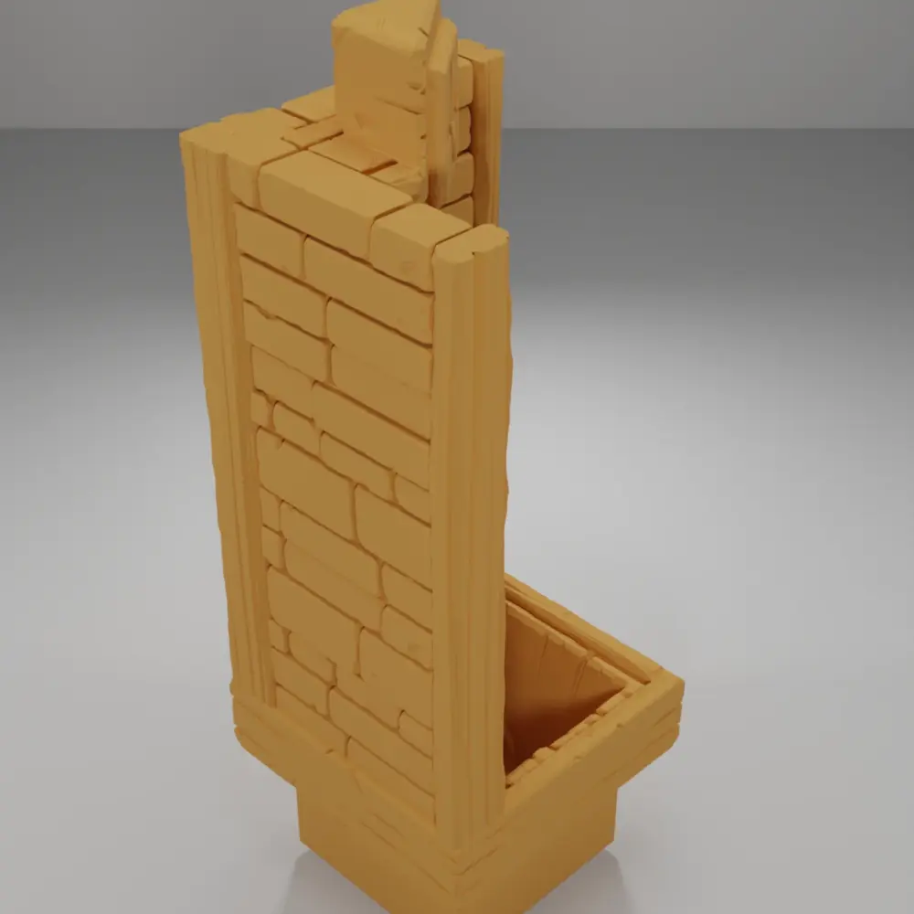 Tall Ladder Down - Medieval Town Part 2 - Dungeon Blocks