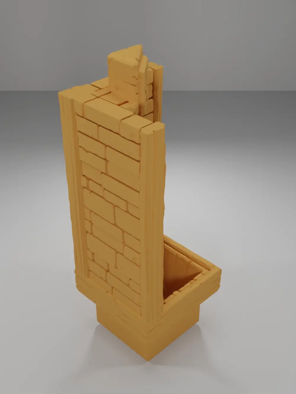 Tall Ladder Down - Medieval Town Part 2 - Dungeon Blocks