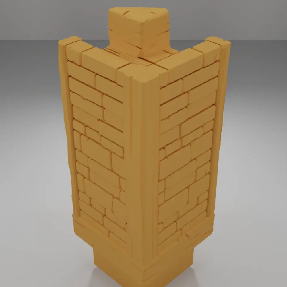 Tall Ladder Down - Medieval Town Part 2 - Dungeon Blocks