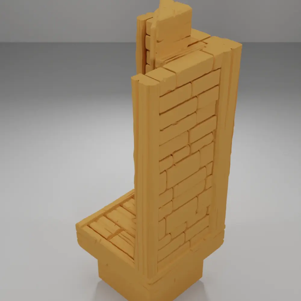 Tall Ladder - Medieval Town Part 2 - Dungeon Blocks