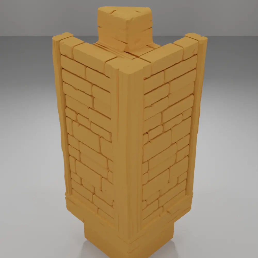 Tall Ladder - Medieval Town Part 2 - Dungeon Blocks