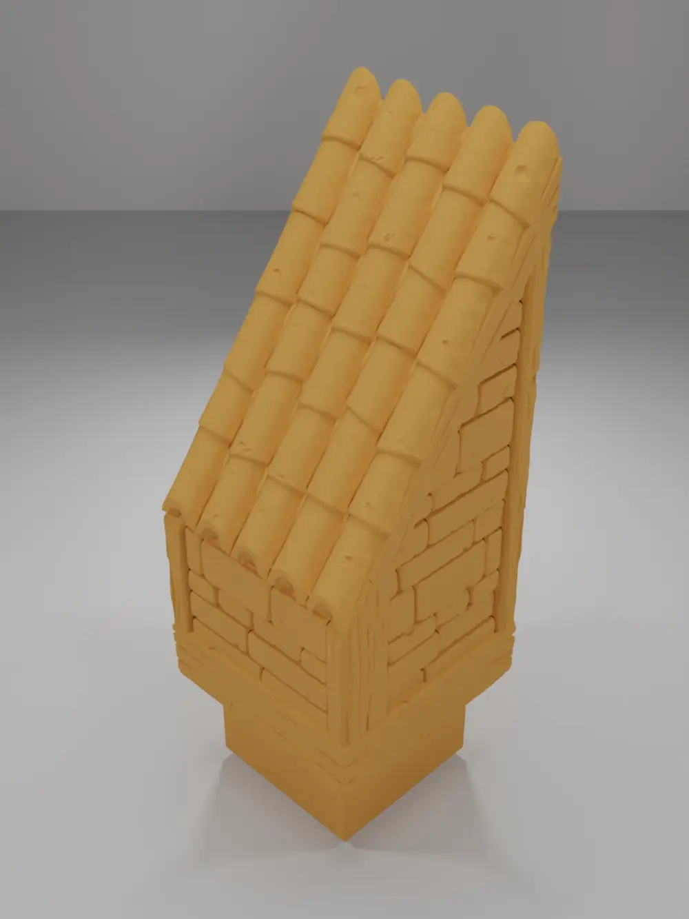 End Roof Ladder Down - Medieval Town Part 2 - Dungeon Blocks