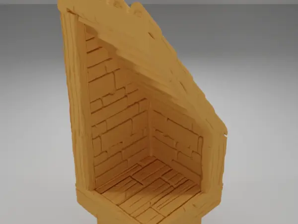 Dirt Ground Big Rocks 1 - Ramparts & Ruins - Dungeon Blocks