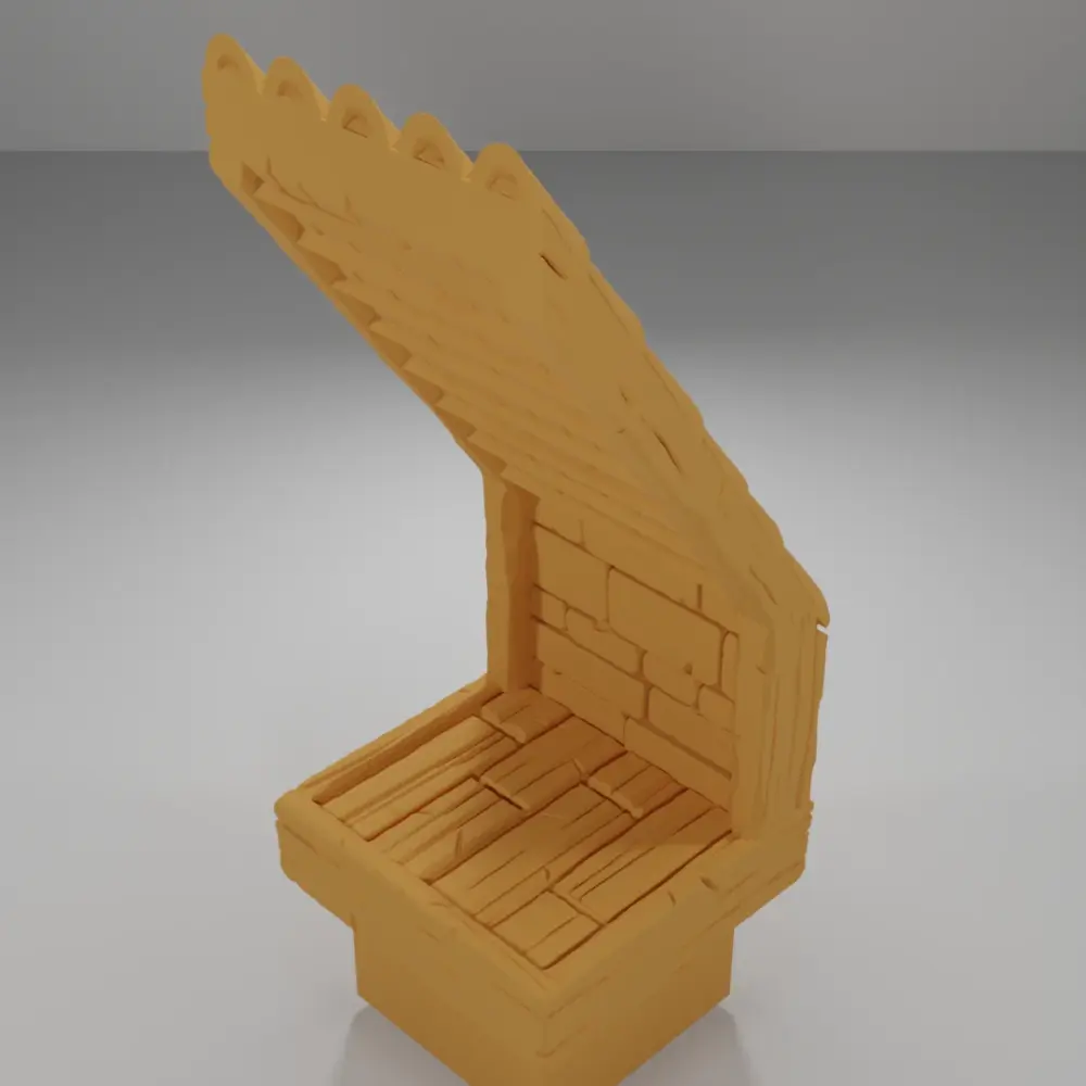 Roof - Medieval Town Part 2 - Dungeon Blocks