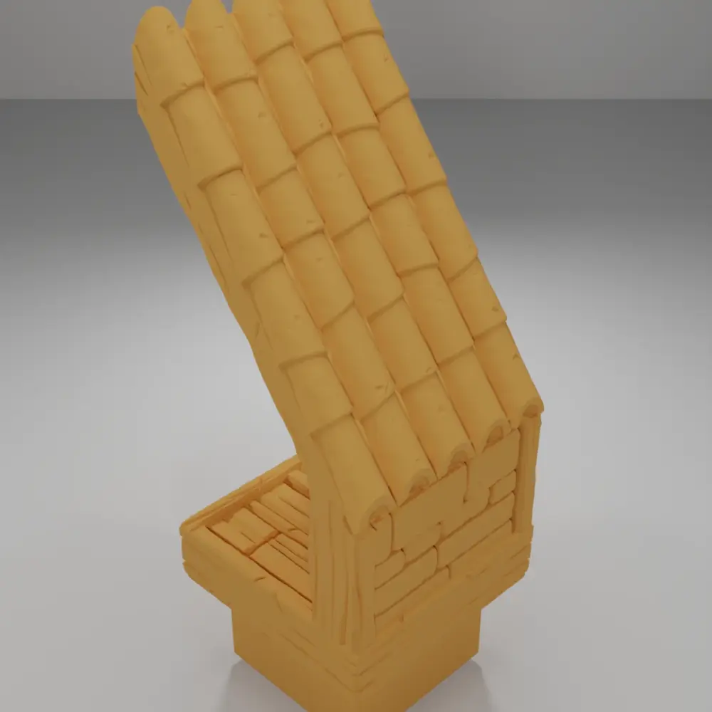 Roof - Medieval Town Part 2 - Dungeon Blocks
