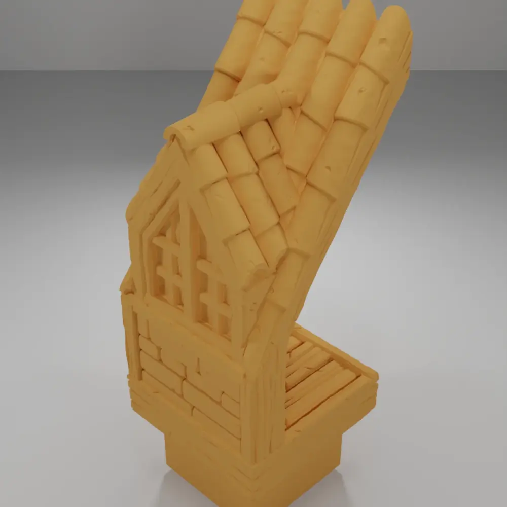 Roof Window - Medieval Town Part 2 - Dungeon Blocks