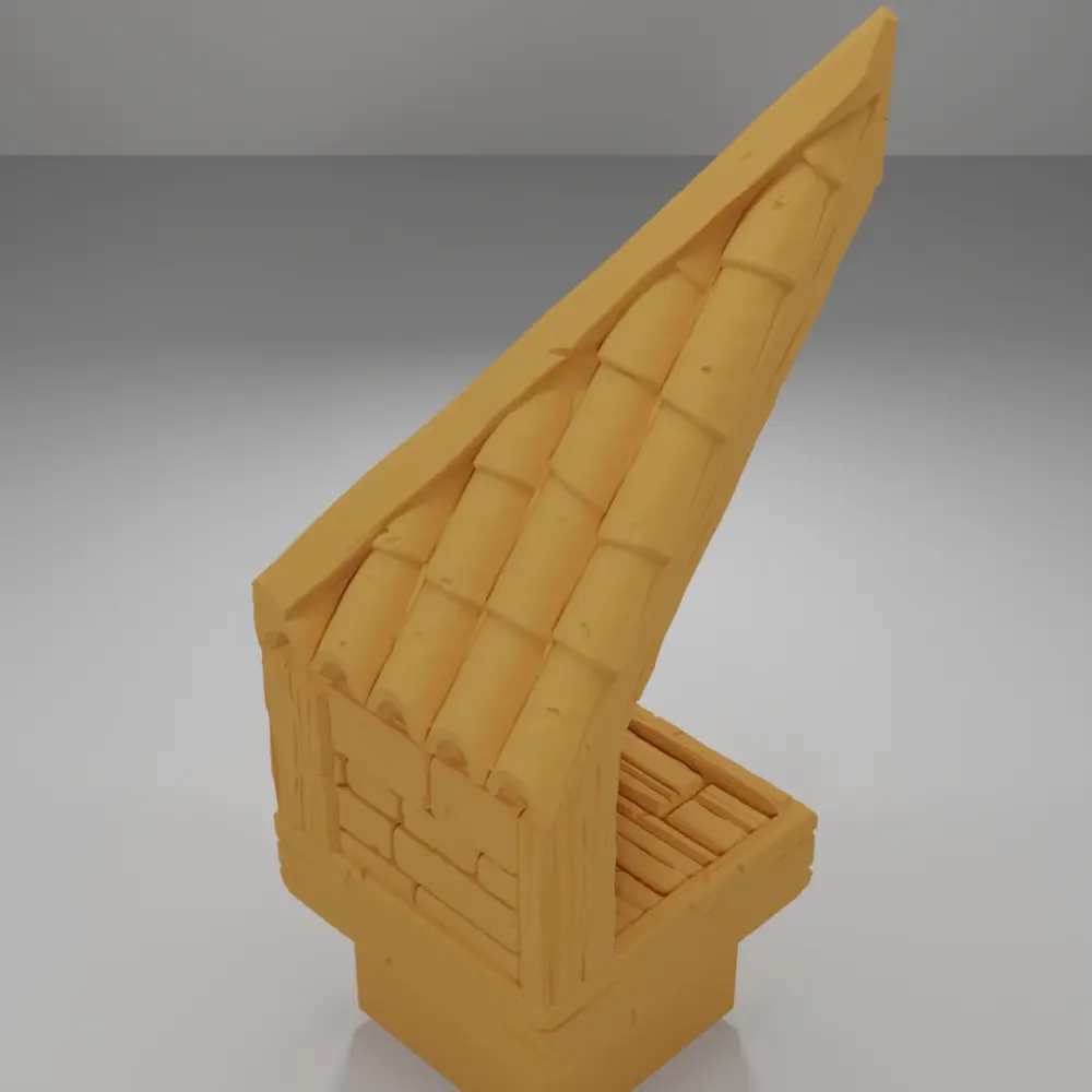 Roof Angle - Medieval Town Part 2 - Dungeon Blocks