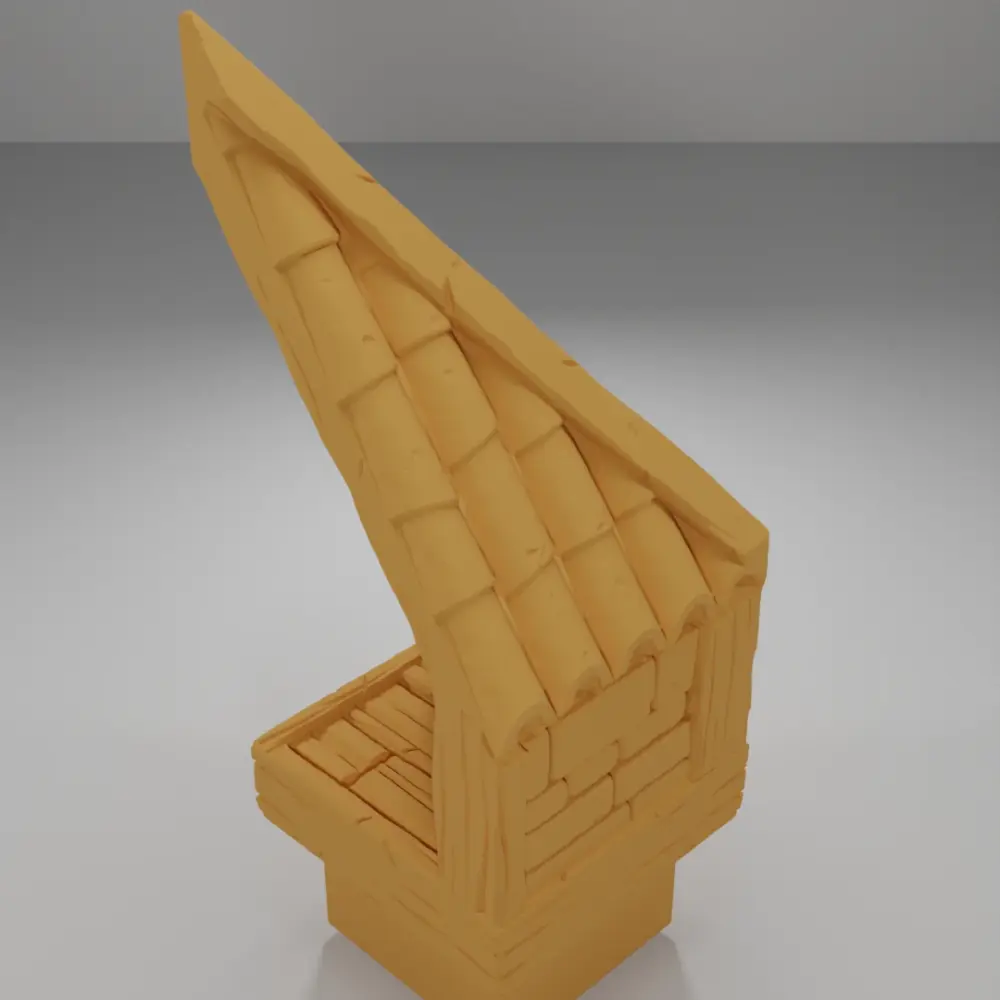 Roof Angle - Medieval Town Part 2 - Dungeon Blocks