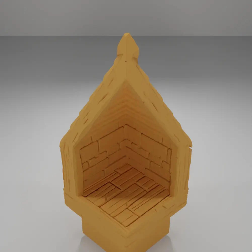 Roof Angle - Medieval Town Part 2 - Dungeon Blocks