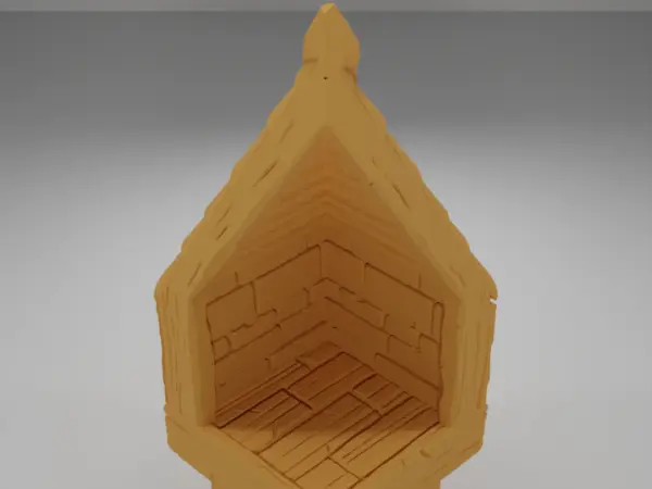 Roof Corner - Medieval Town Part 2 - Dungeon Blocks