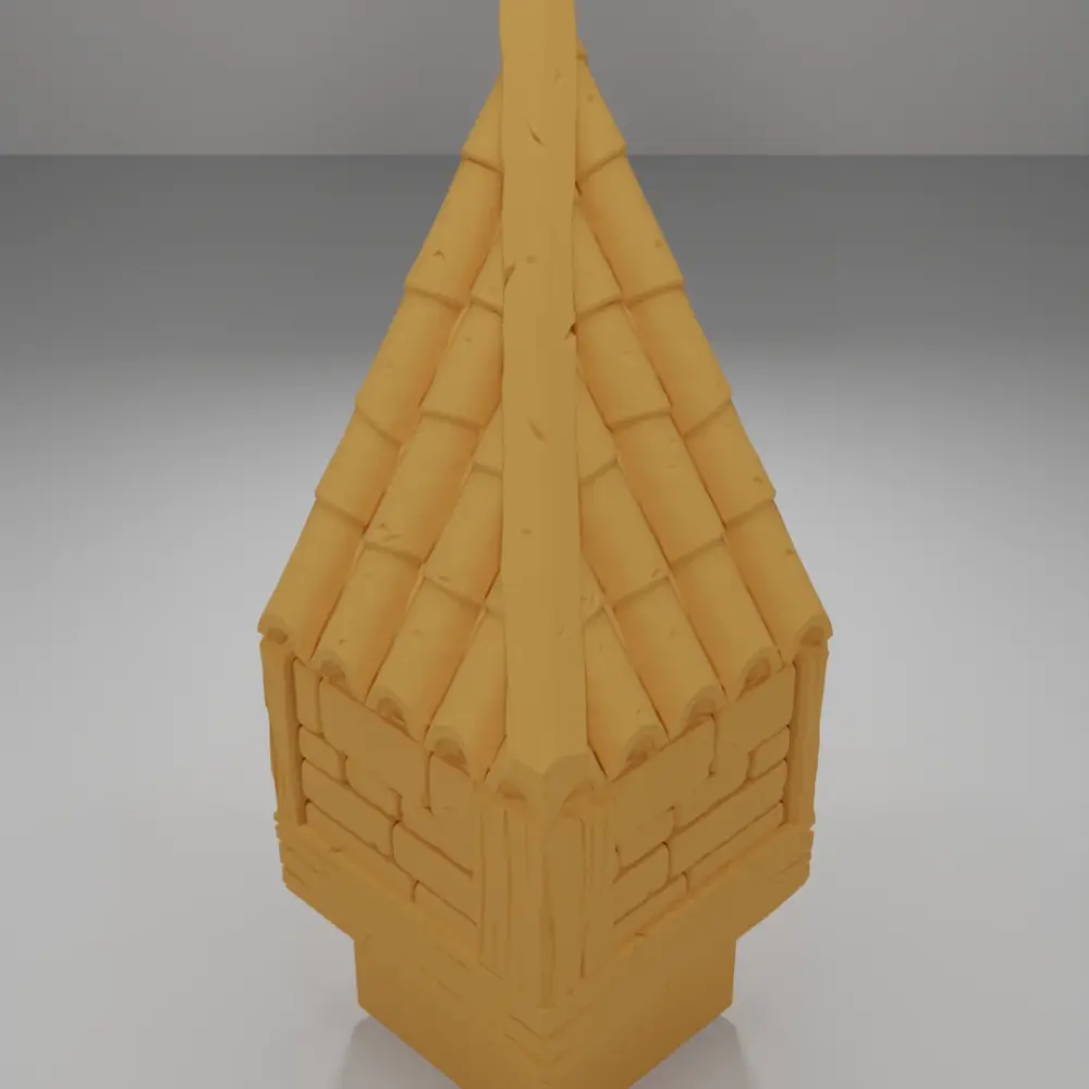 Roof Angle - Medieval Town Part 2 - Dungeon Blocks