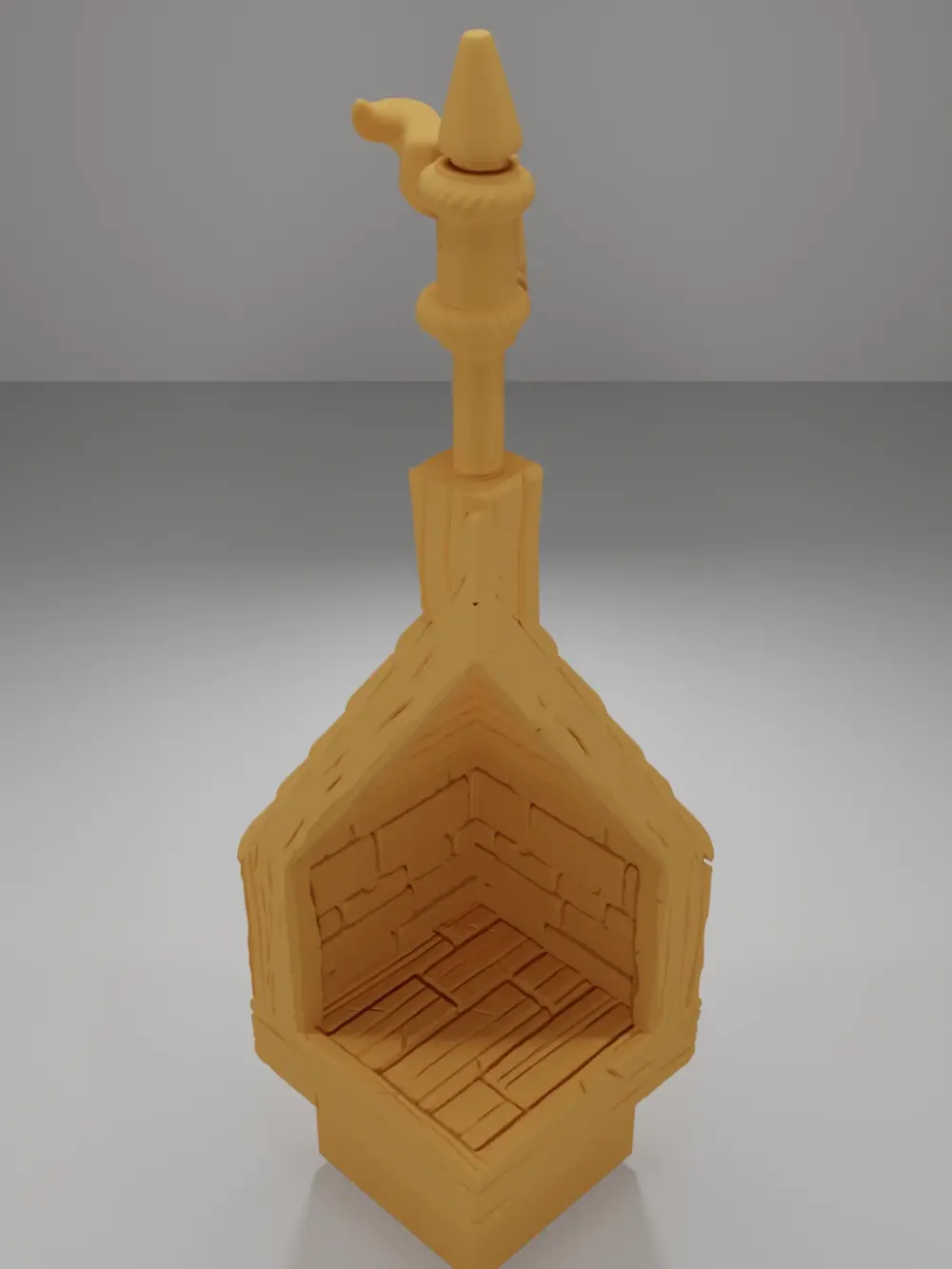 Roof Angle Flag - Medieval Town Part 2 - Dungeon Blocks