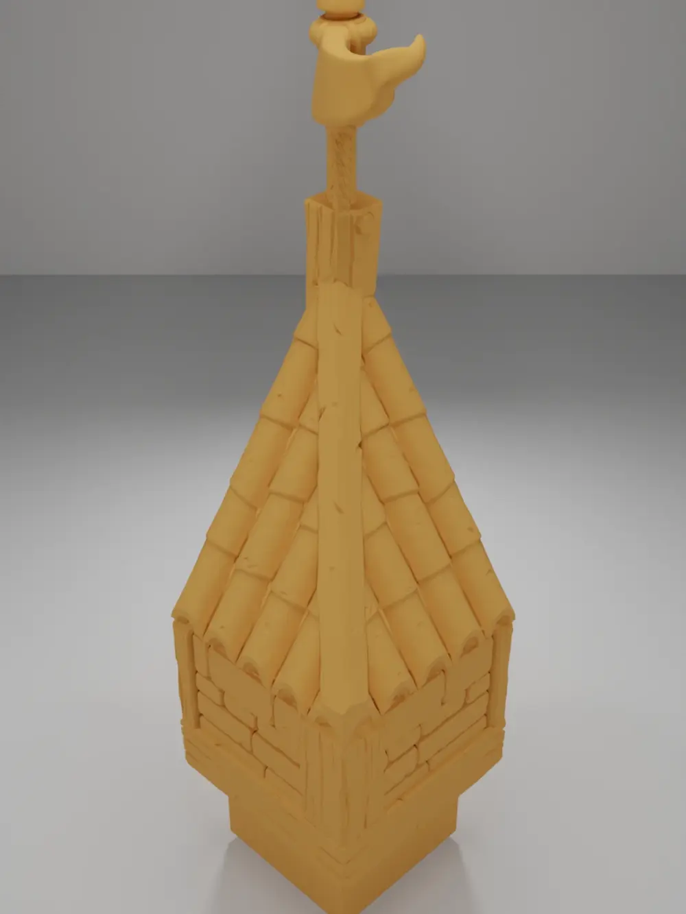 Roof Angle Flag - Medieval Town Part 2 - Dungeon Blocks
