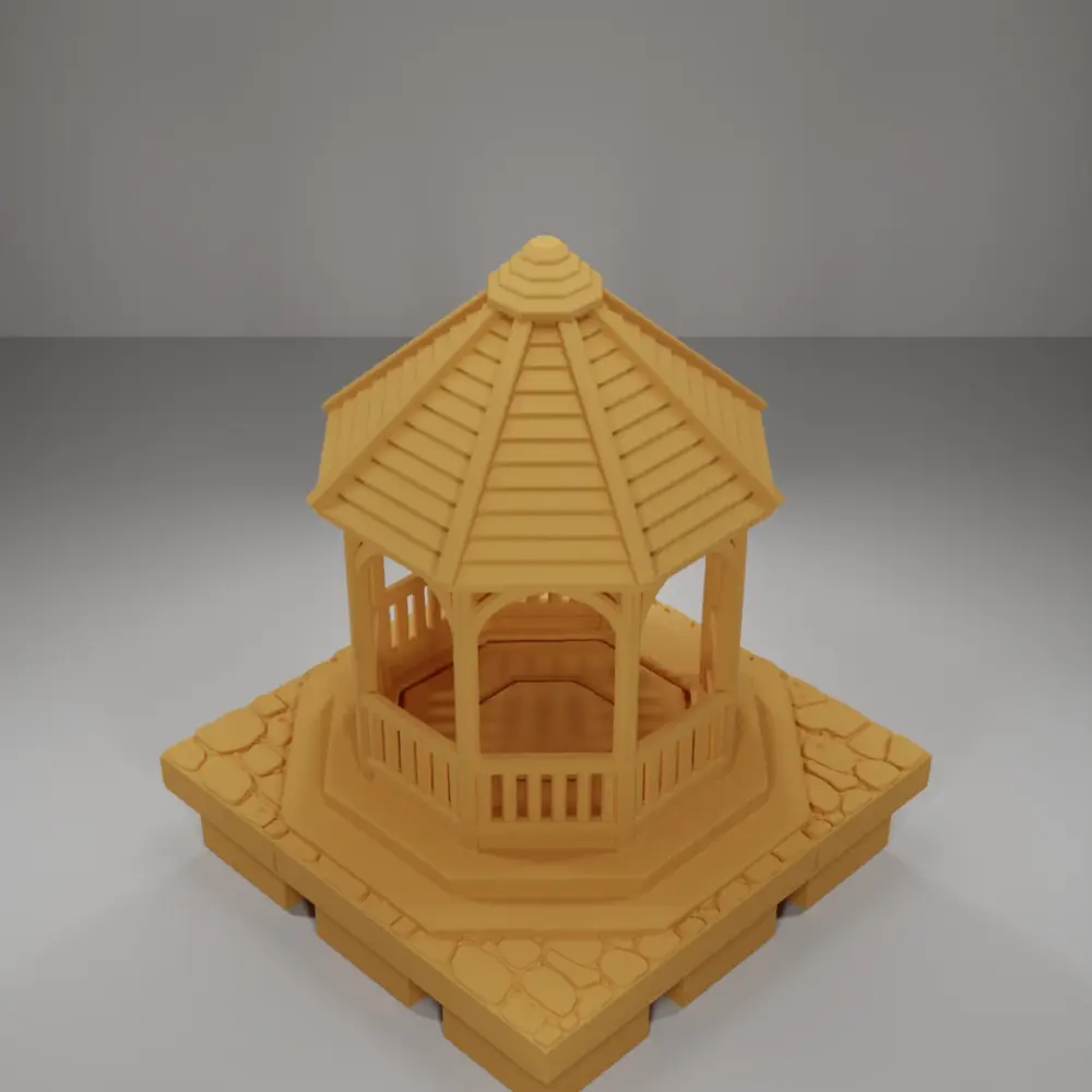 Gazebo - Medieval Town Part 2 - Dungeon Blocks