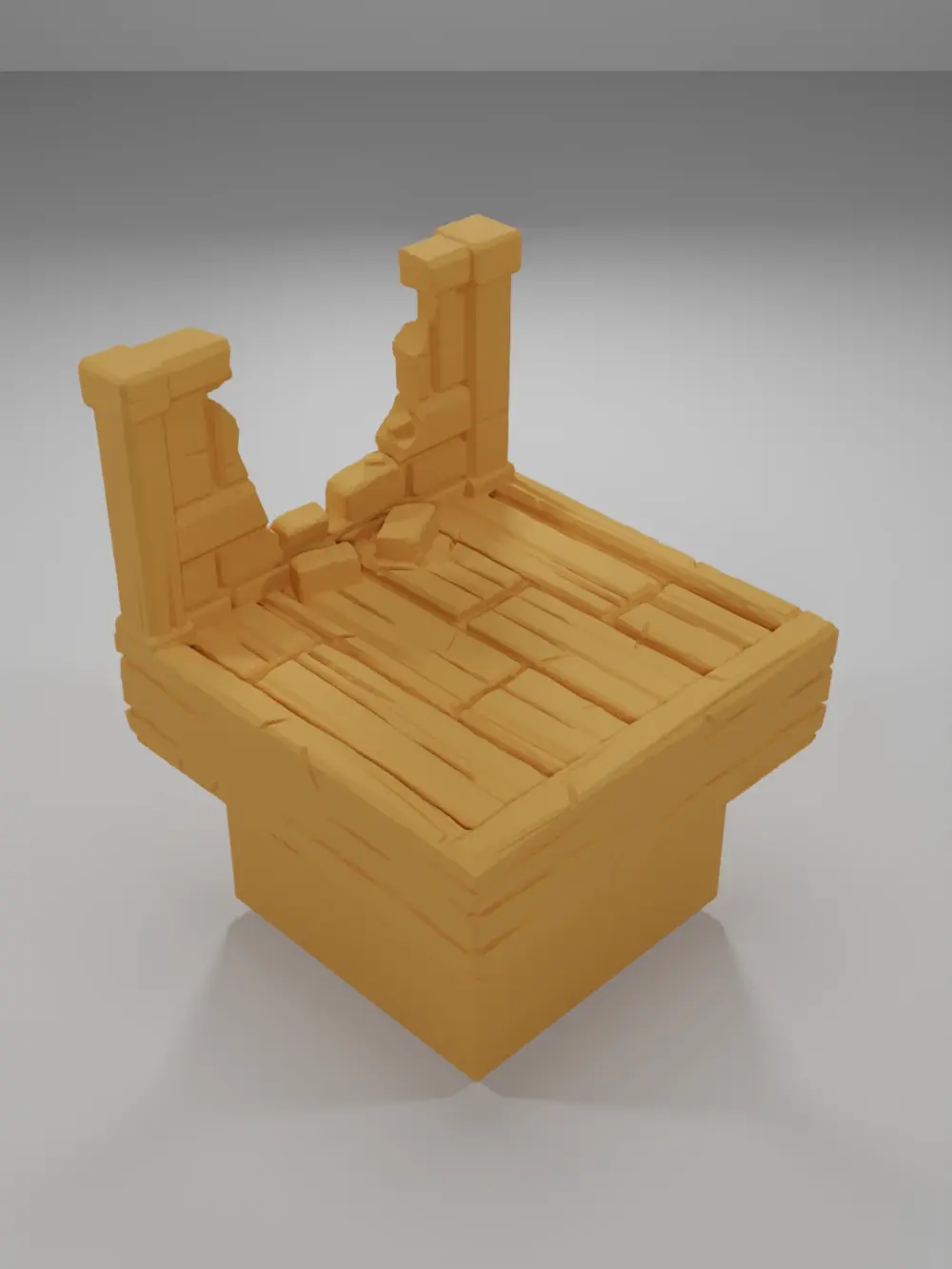 Broken Balcony - Medieval Town Part 2 - Dungeon Blocks