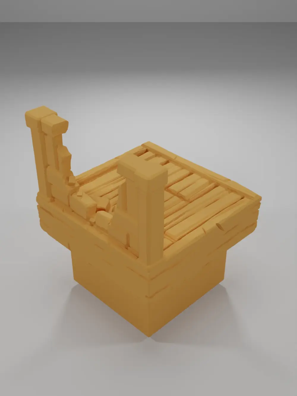 Broken Balcony - Medieval Town Part 2 - Dungeon Blocks