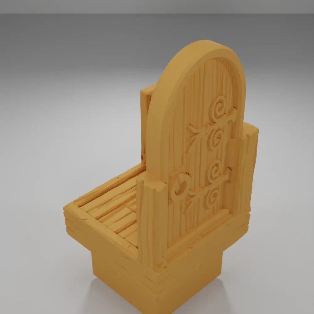 Door Left - Medieval Town Part 2 - Dungeon Blocks