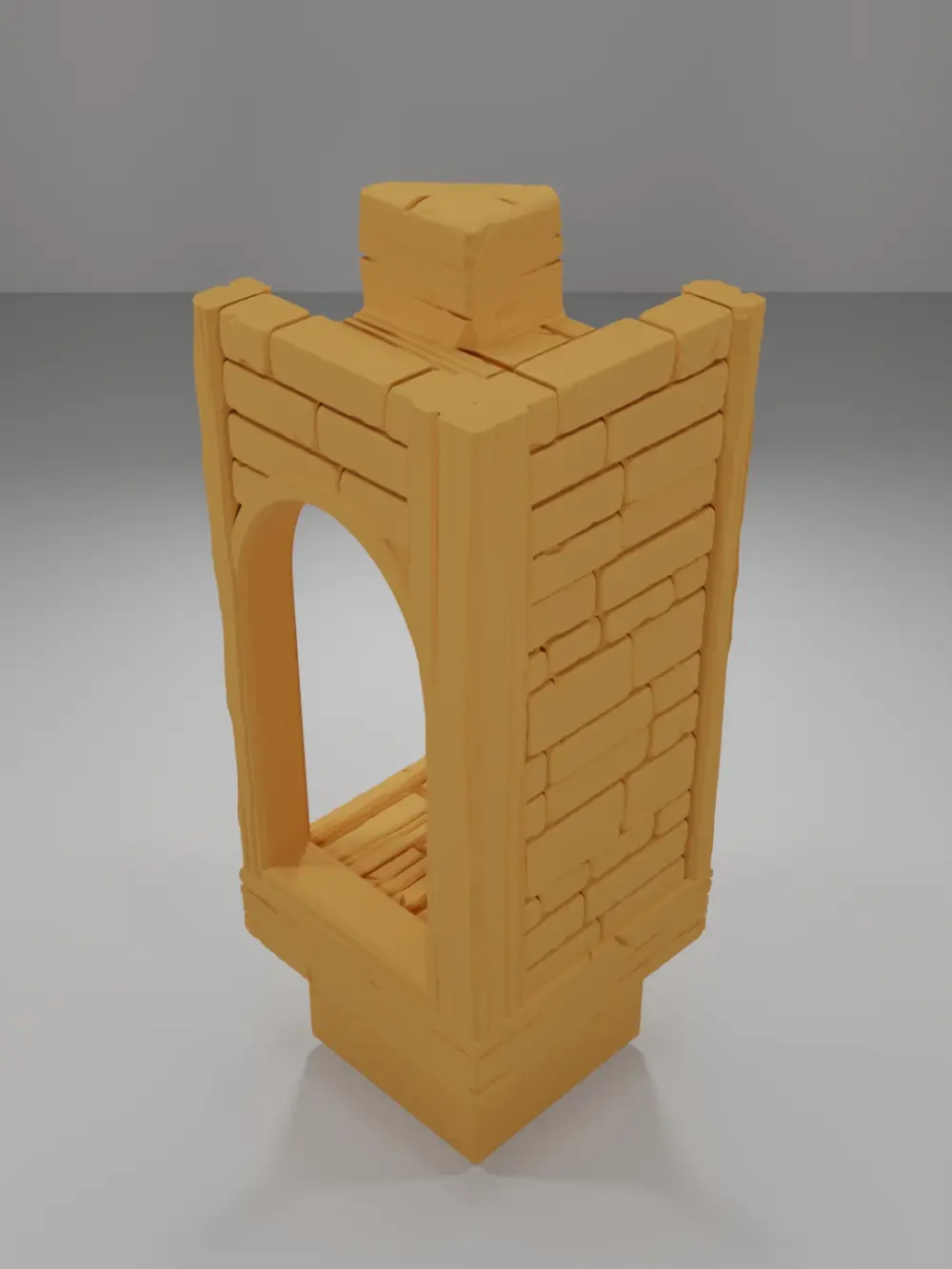 Tall Door Left Open - Medieval Town Part 2 - Dungeon Blocks