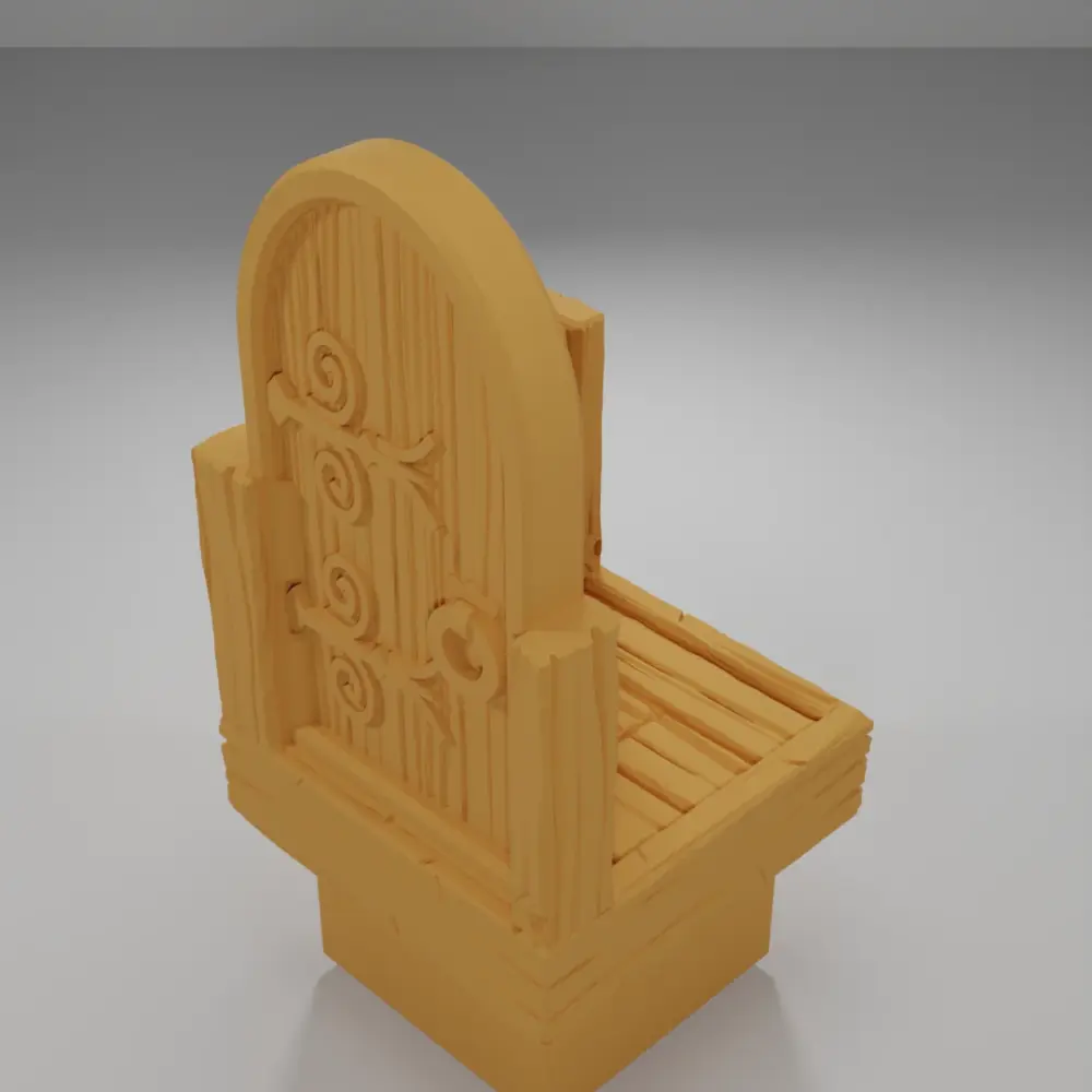Door Right - Medieval Town Part 2 - Dungeon Blocks