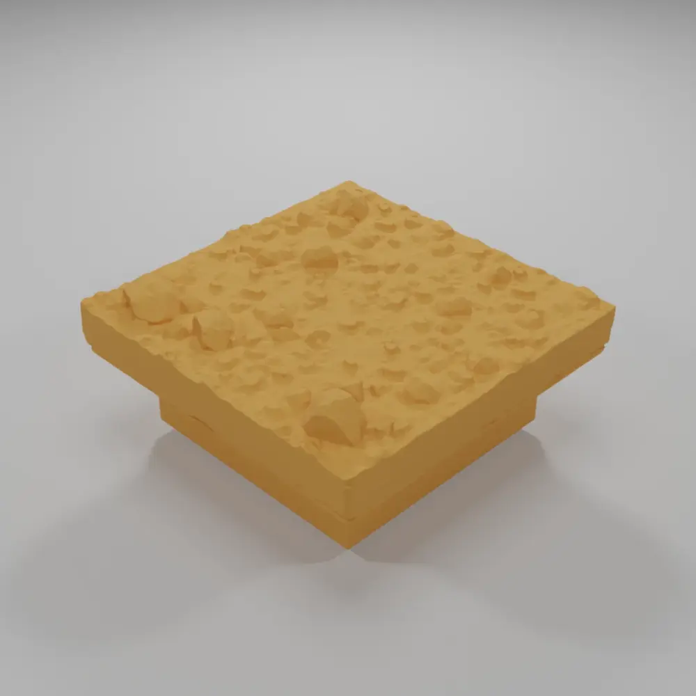 Dirt Ground Small - Ramparts & Ruins - Dungeon Blocks