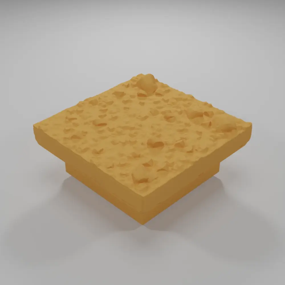 Dirt Ground Small - Ramparts & Ruins - Dungeon Blocks