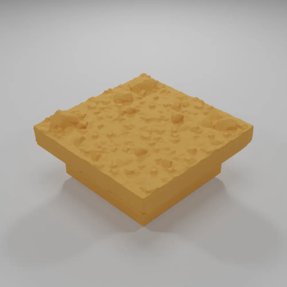 Dirt Ground Small - Ramparts & Ruins - Dungeon Blocks