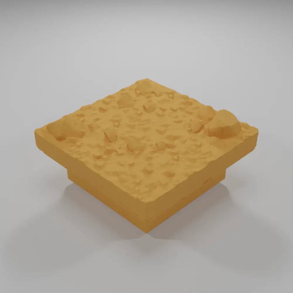 Dirt Ground Small - Ramparts & Ruins - Dungeon Blocks