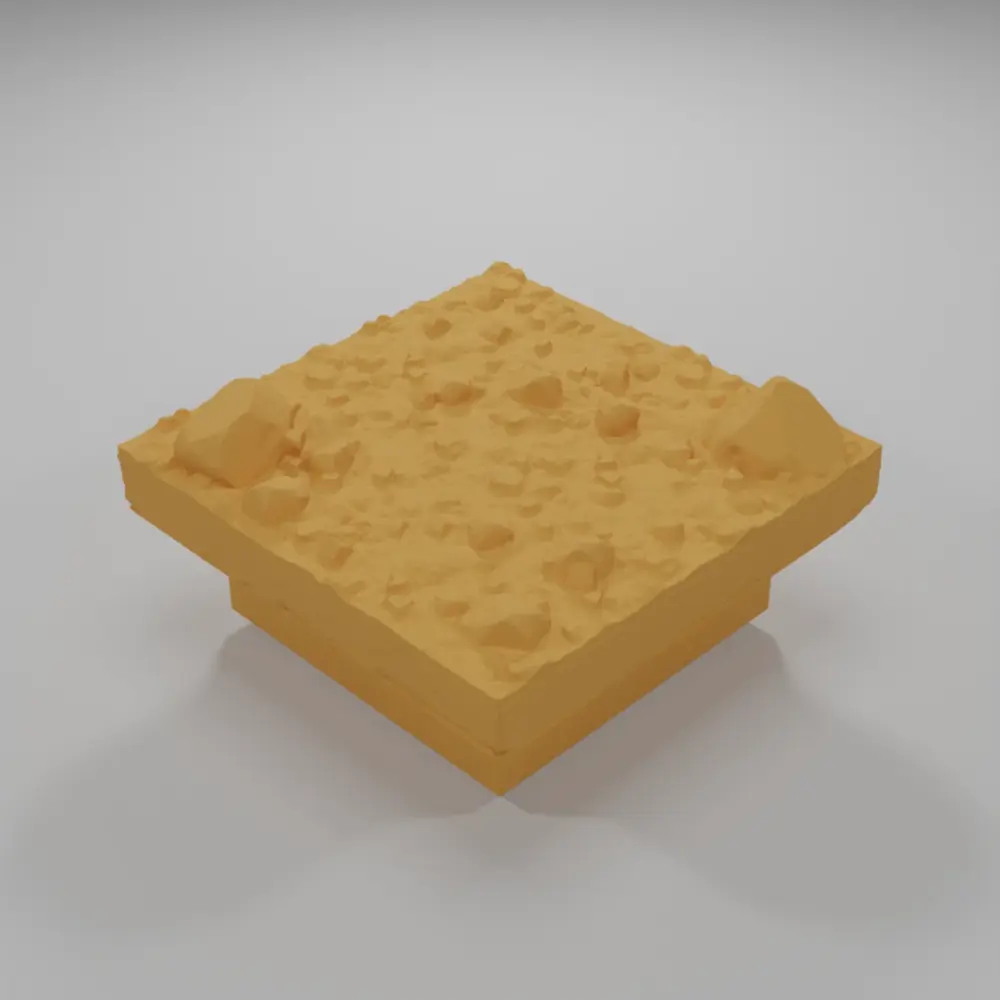 Dirt Ground Small - Ramparts & Ruins - Dungeon Blocks