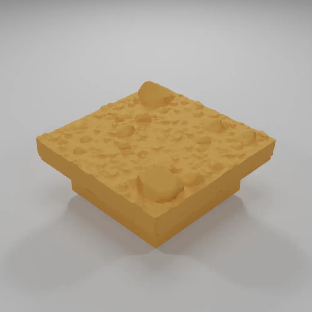 Dirt Ground Small - Ramparts & Ruins - Dungeon Blocks