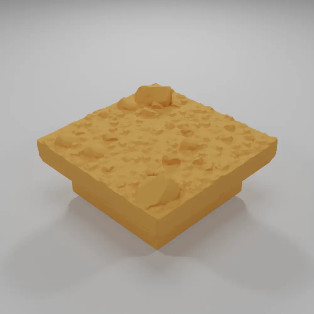 Dirt Ground Small - Ramparts & Ruins - Dungeon Blocks