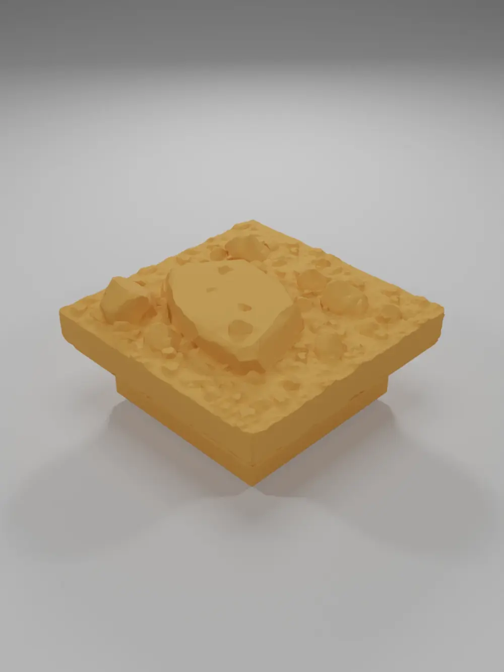 Dirt Ground Big Rocks 2 - Ramparts & Ruins - Dungeon Blocks