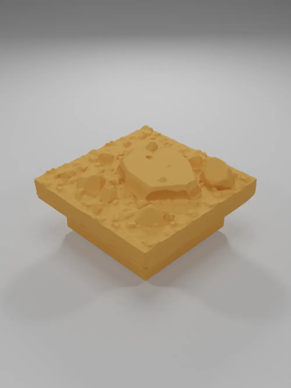Dirt Ground Big Rocks 2 - Ramparts & Ruins - Dungeon Blocks