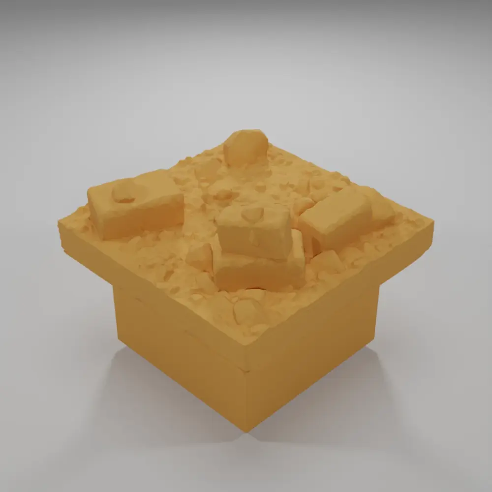 Dirt Ground Stones 1 - Ramparts & Ruins - Dungeon Blocks