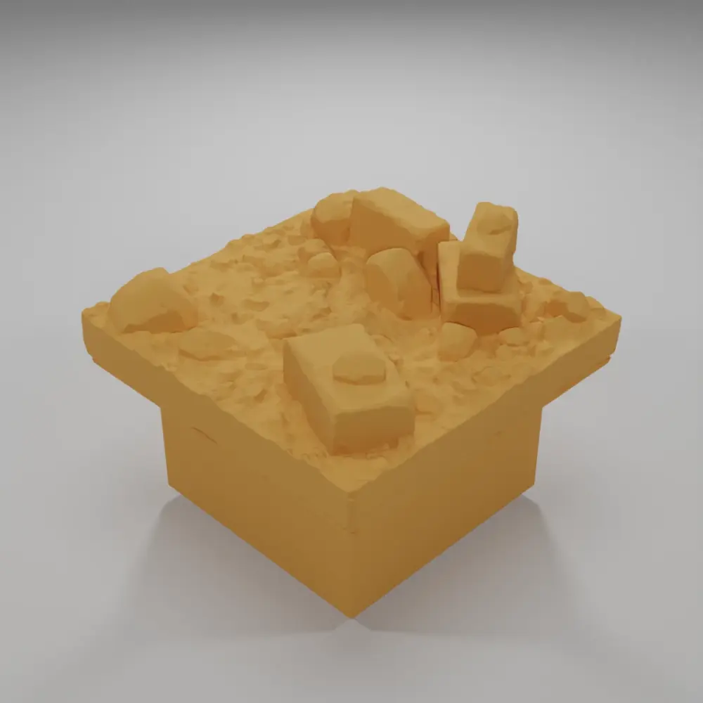 Dirt Ground Stones 1 - Ramparts & Ruins - Dungeon Blocks