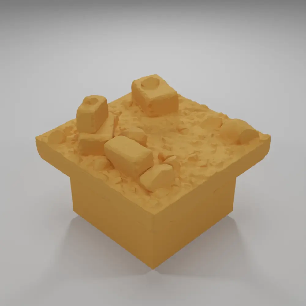 Dirt Ground Stones 1 - Ramparts & Ruins - Dungeon Blocks