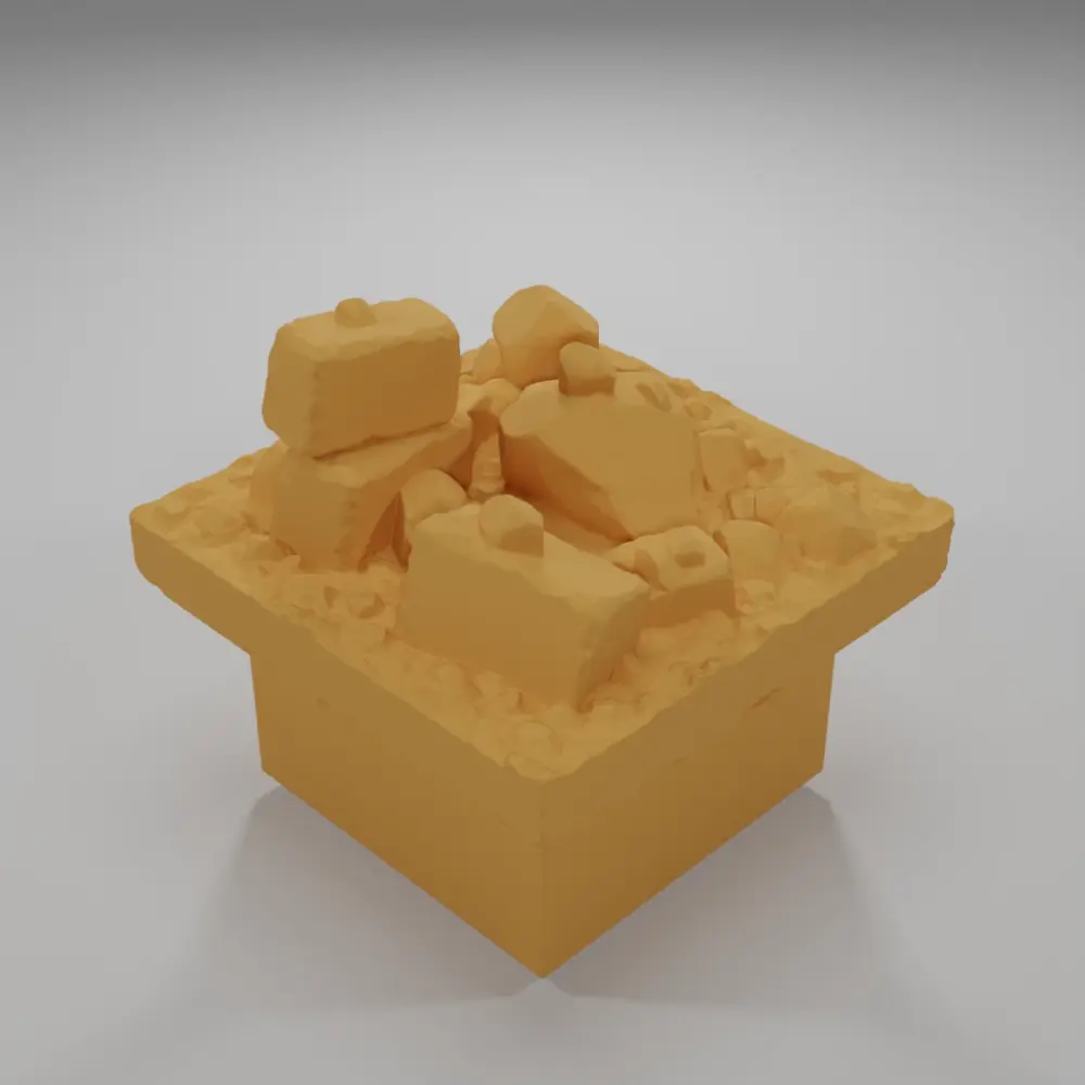 Dirt Ground Stones 2 - Ramparts & Ruins - Dungeon Blocks