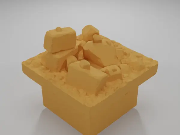 Tall Beveled Window - Ramparts & Ruins - Dungeon Blocks
