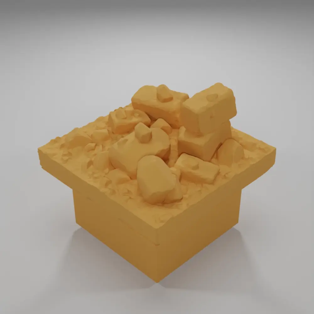 Dirt Ground Stones 2 - Ramparts & Ruins - Dungeon Blocks