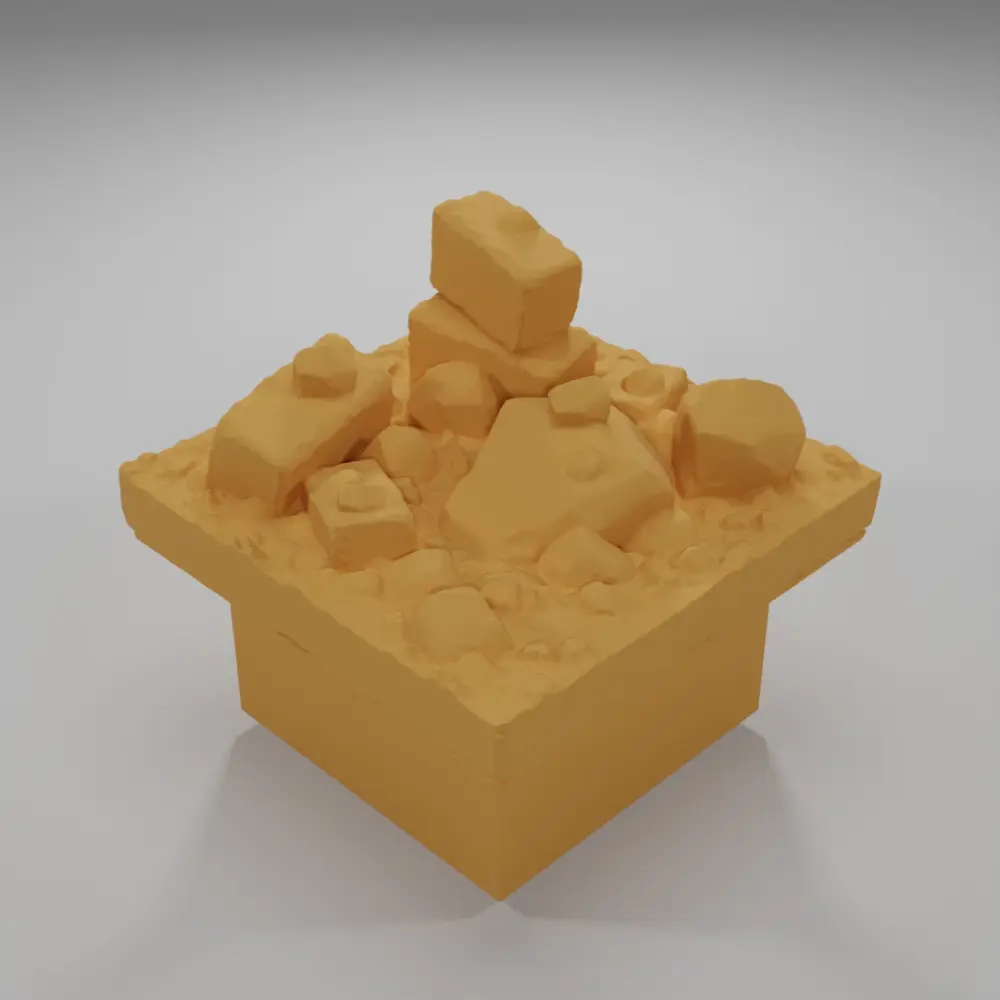 Dirt Ground Stones 2 - Ramparts & Ruins - Dungeon Blocks