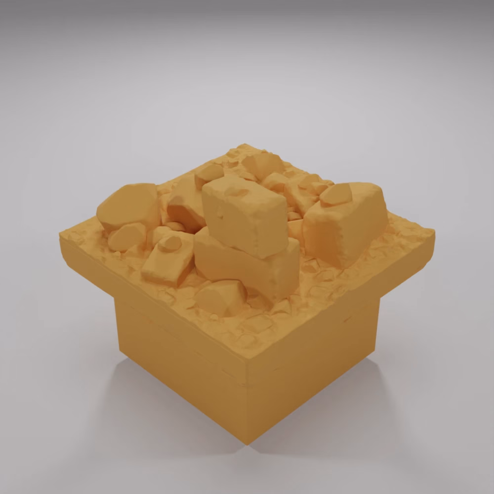 Dirt Ground Stones 2 - Ramparts & Ruins - Dungeon Blocks