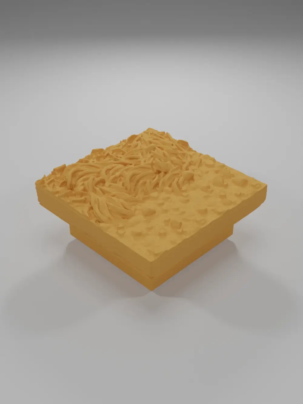 Dirt Ground Grass Straight 1 - Ramparts & Ruins - Dungeon Blocks