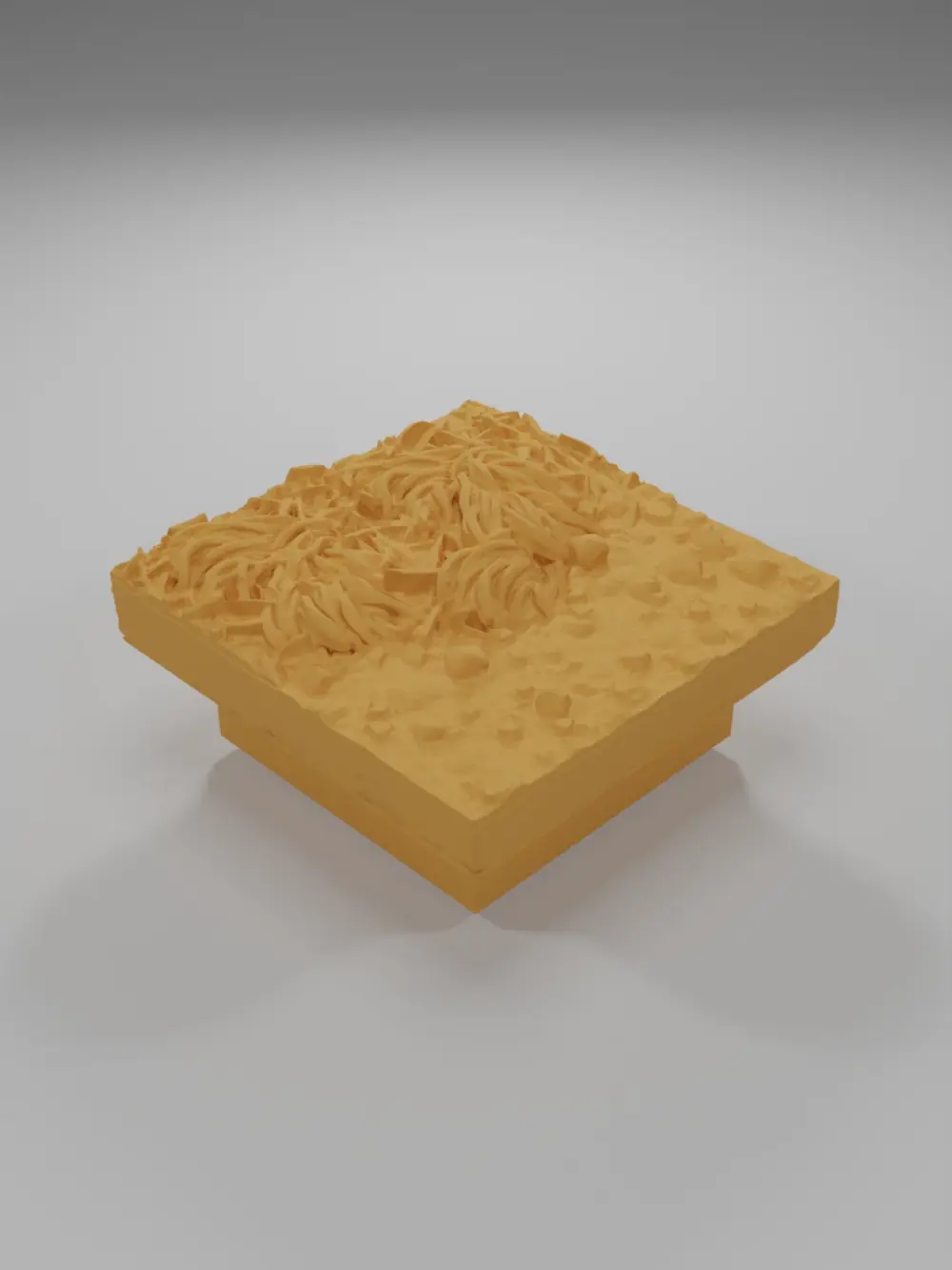 Dirt Ground Grass Straight 2 - Ramparts & Ruins - Dungeon Blocks